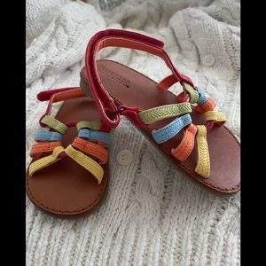 Gymboree Colorful  Strappy Sandles